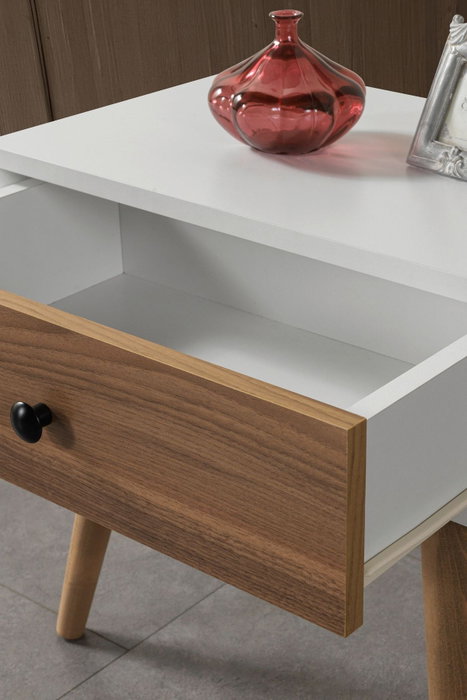 Hanah Home Vita 5104 Blanco y Nogal Hanah Home Vita 5104 Blanco y Nogal